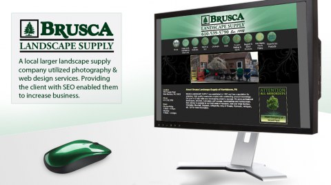 Website Design for Brusca Landscape Supply