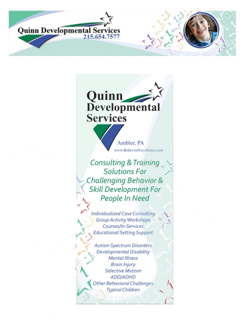 Banners for Quinn Developmental Services