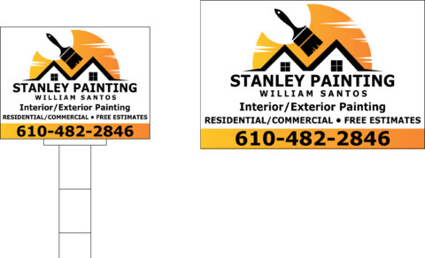 Stanley Painting – 18×24 lawnsign
